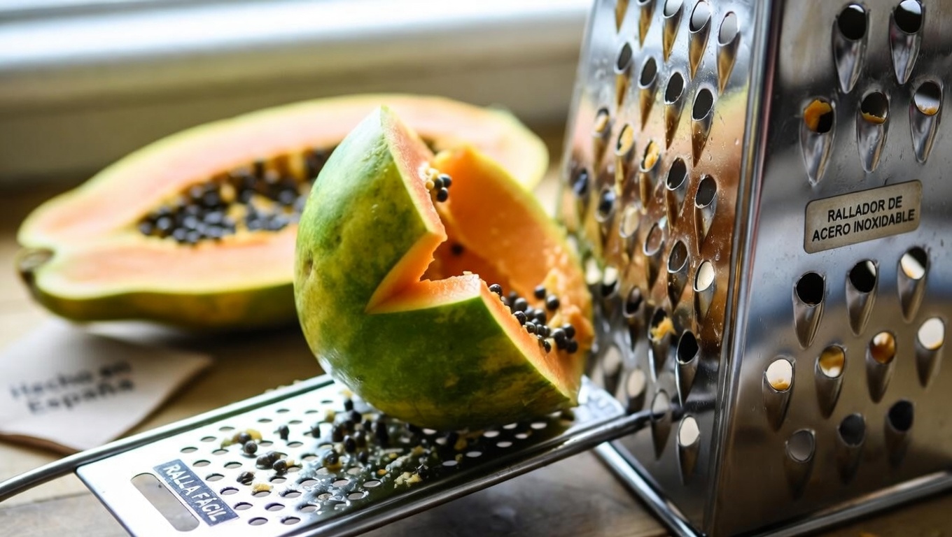 Pasta de Papaya Verde y Semillas de Papaya: Un Sencillo Ritual Casero para el Alivio Diario de las Articulaciones que Quizás Quieras Probar