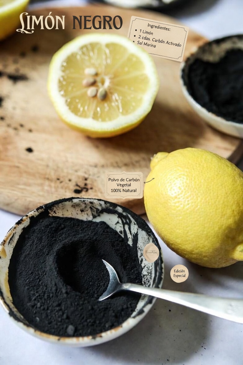 Descubre cómo combinar el jugo de limón y el carbón activado para experimentos caseros cotidianos