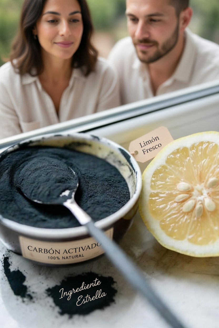 Descubre cómo combinar el jugo de limón y el carbón activado para experimentos caseros cotidianos