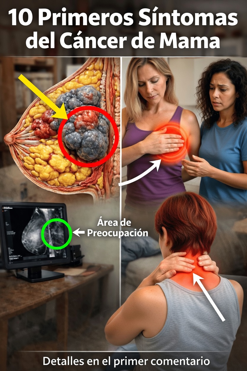 10 señales tempranas de cáncer de mama que debes conocer y nunca ignorar