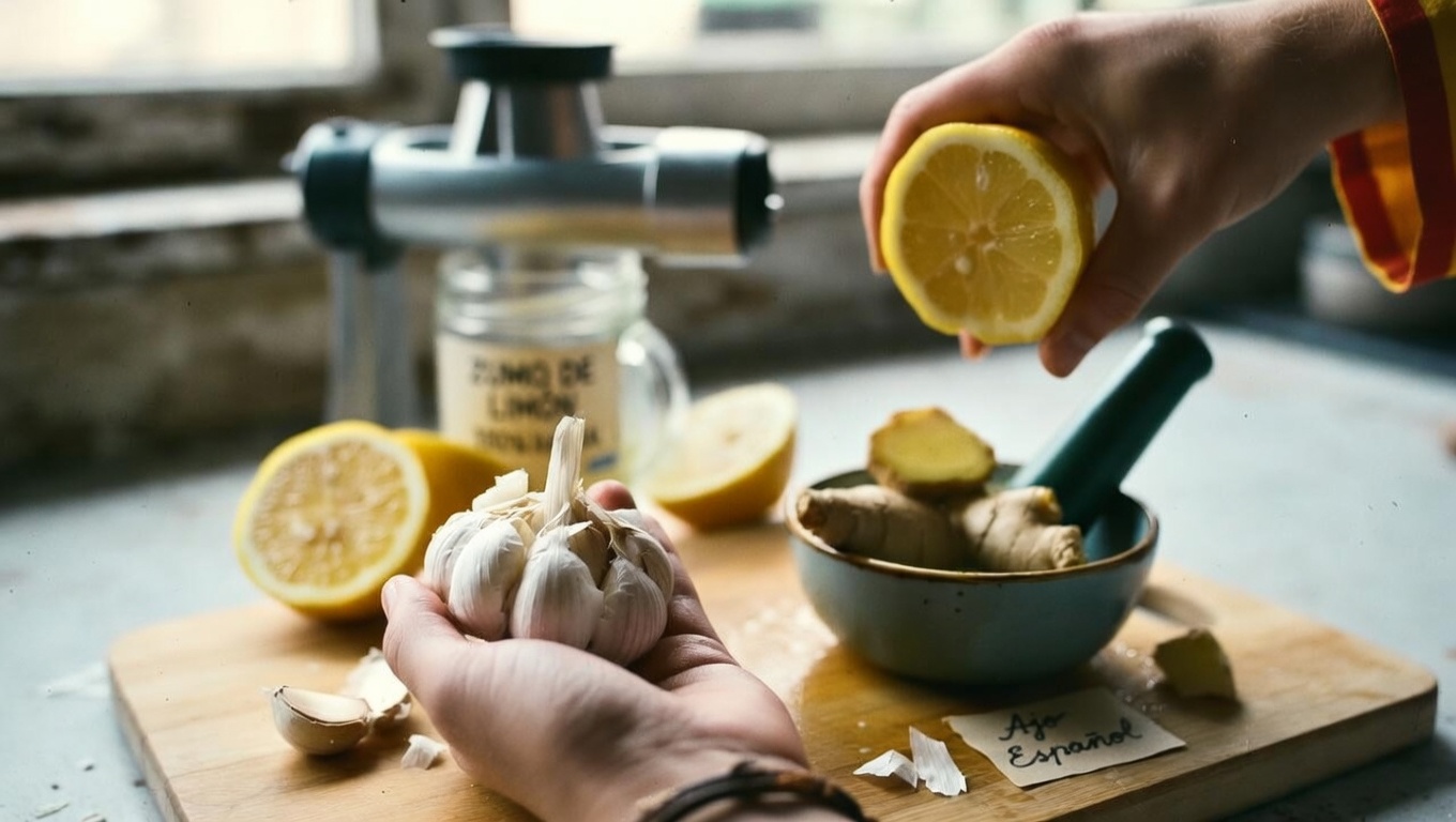 Un sencillo tónico casero para apoyar la salud del corazón: lo que debes saber sobre el ajo, el jengibre, el limón y más