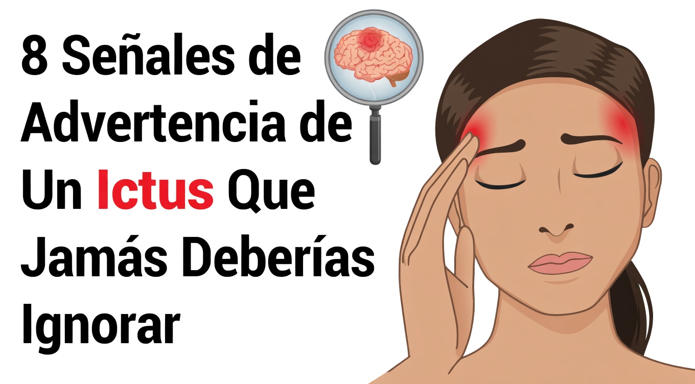 8 señales de advertencia tempranas que podrían indicar riesgo de accidente cerebrovascular y 9 pasos prácticos para ayudar a reducir tus probabilidades
