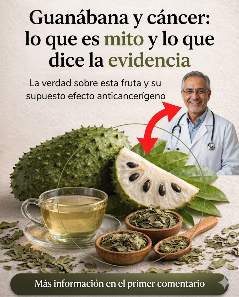 🍃 Guanábana y Cáncer: 7 Recetas Naturales y Lo Que Realmente Dice la Ciencia