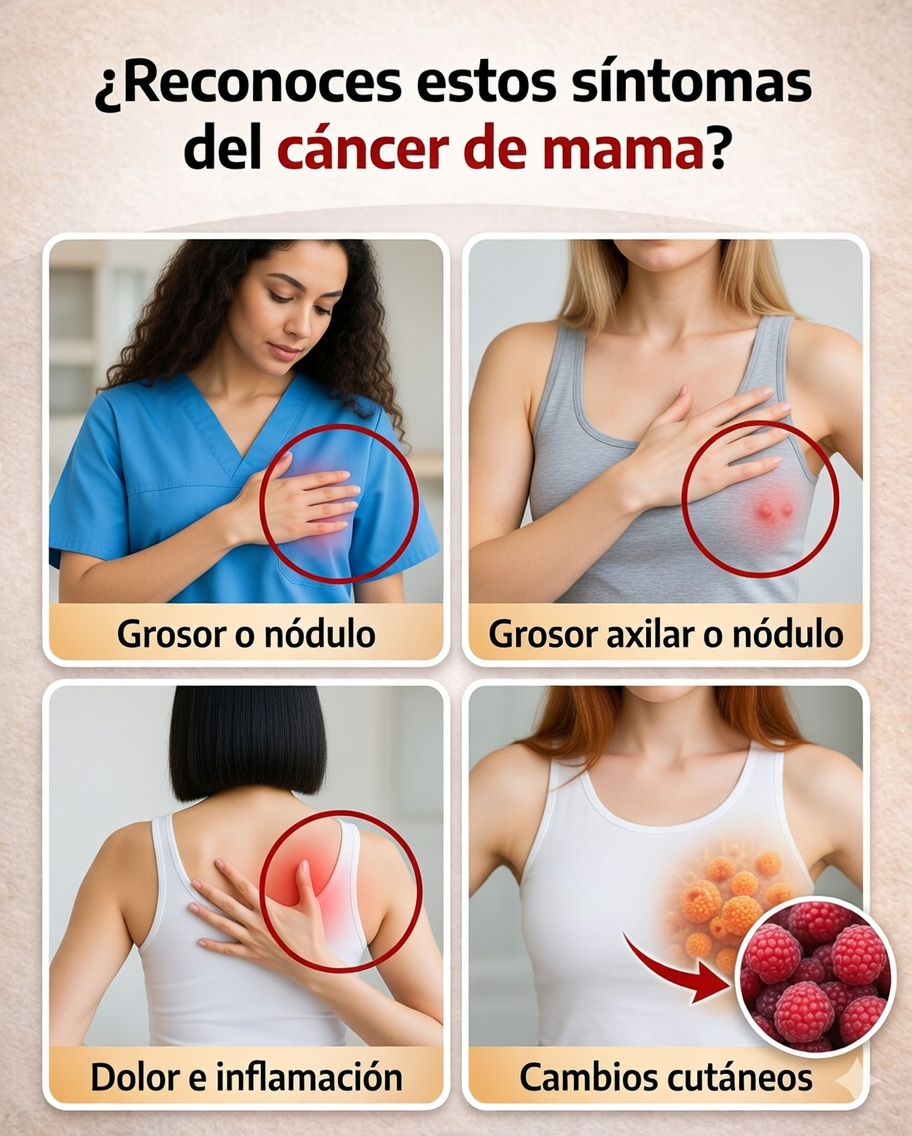 ⚠️ 10 Señales de Alerta del Cáncer de Mama que Nunca Debes Ignorar (Guía Completa)