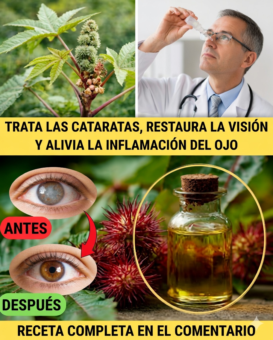 Aceite de ricino para mejorar la visión: beneficios, mitos y uso seguro