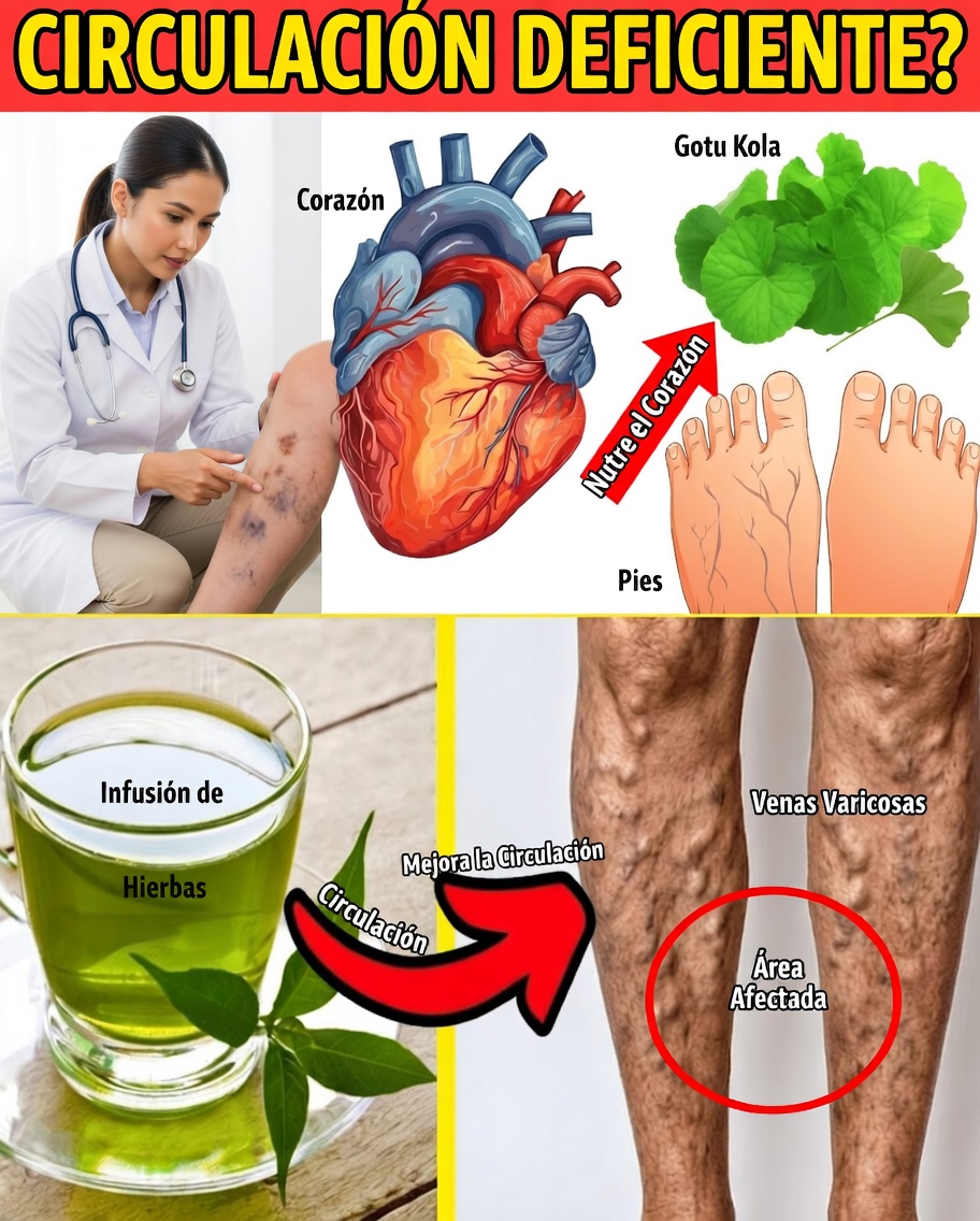 10 formas naturales de aliviar las molestias de las várices y mejorar la circulación sanguínea