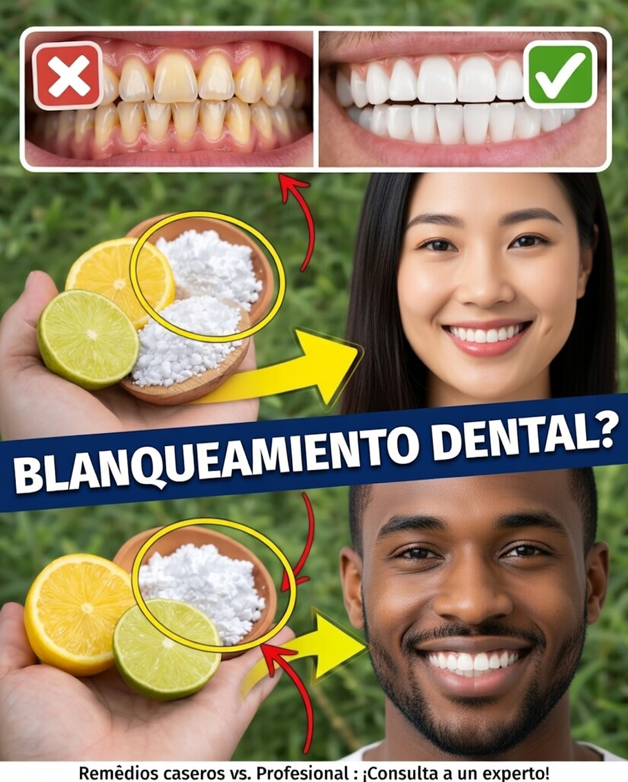 Limón y bicarbonato de sodio para una sonrisa más radiante: qué funciona realmente y qué se debe evitar