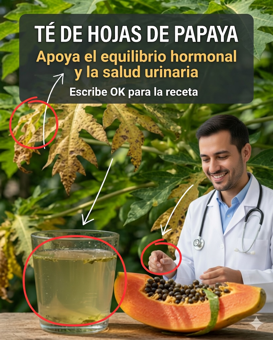 🍃 Infusión de hojas de papaya: beneficios reales, usos tradicionales y lo que debes saber antes de beberla