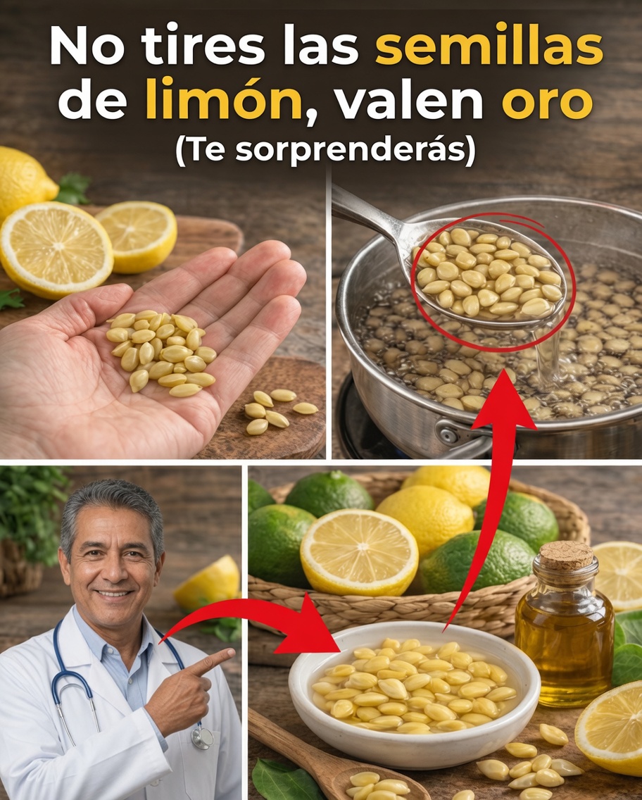 No vuelvas a tirar las semillas de limón: este pequeño hábito podría transformar tu rutina diaria