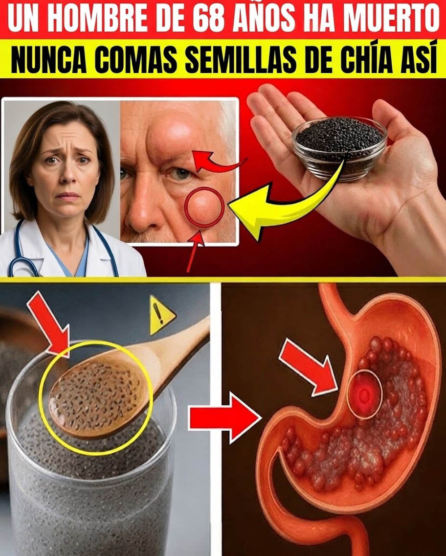 Personas mayores: Dejen de consumir las semillas de chía de esta manera — el error que puede volverse en su contra