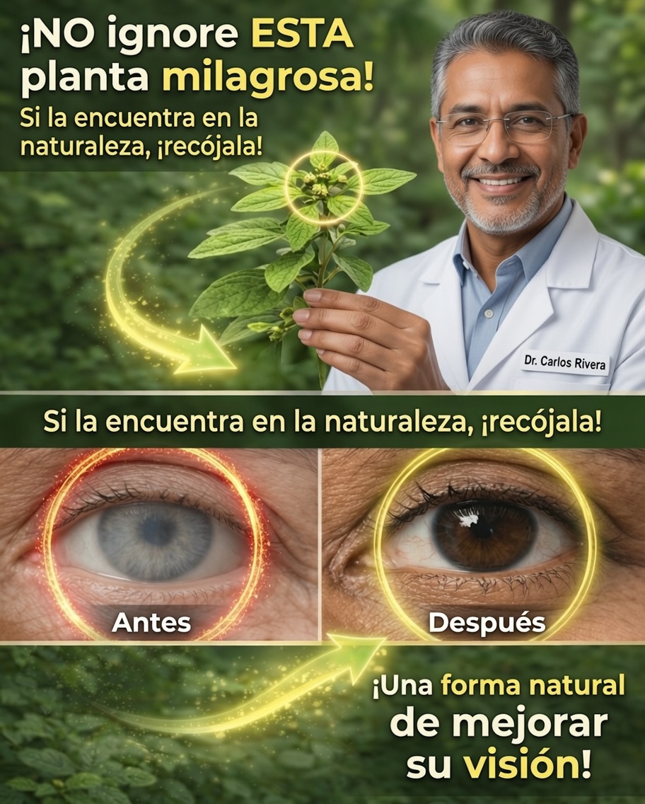 La sorprendente mala hierba que los curanderos tradicionales usaban para el confort de los ojos