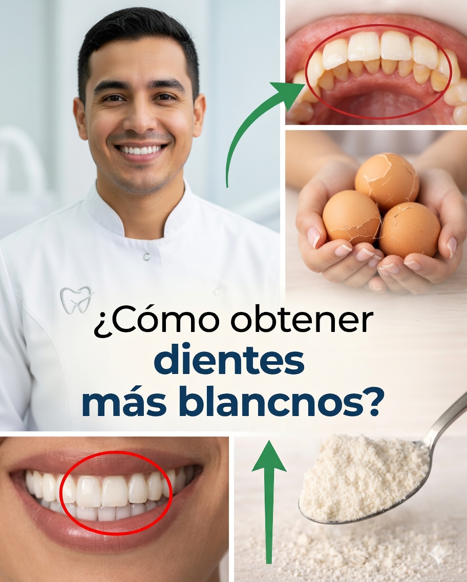 El secreto natural para eliminar el sarro y blanquear los dientes en casa