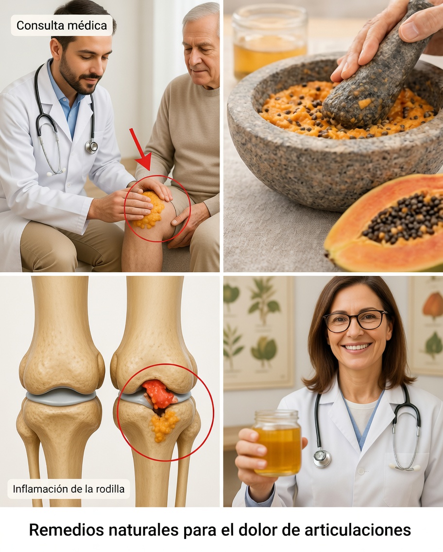 Semillas de papaya: el secreto natural que puede ayudar a aliviar los dolores de rodilla, de espalda y de la columna vertebral ✨