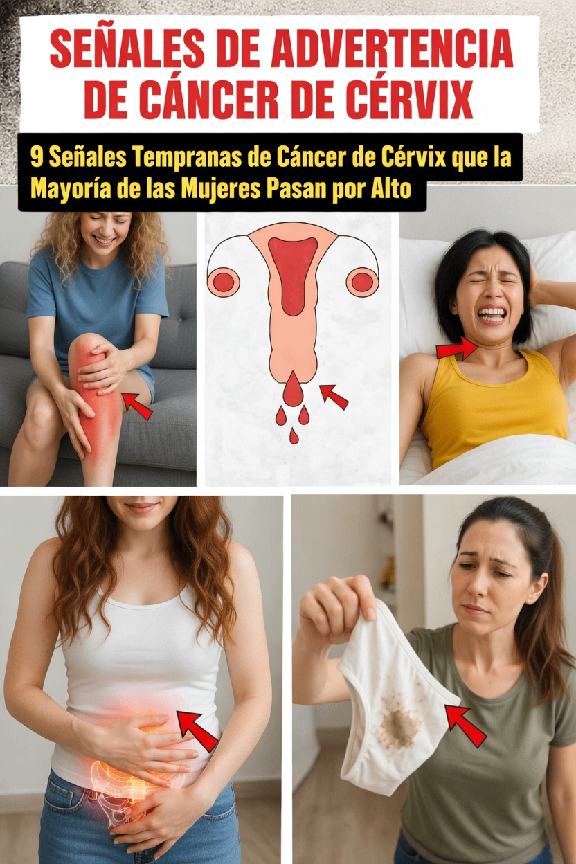 9 Sorprendentes Signos Tempranos de Cáncer de Cuello Uterino que Muchas Mujeres Pasan por Alto