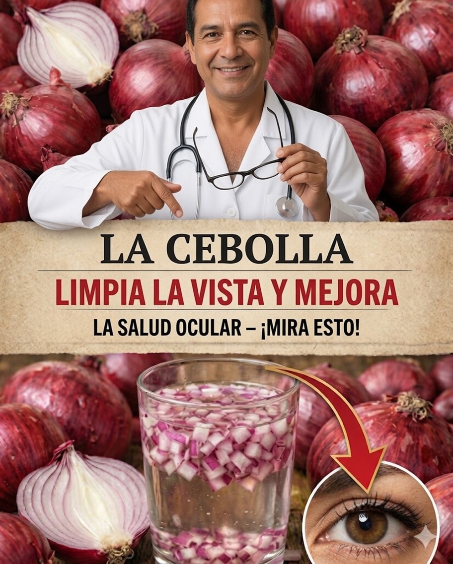 Cebolla para los ojos: el remedio natural de 5 minutos que cada vez más personas redescubren 👁️🧅