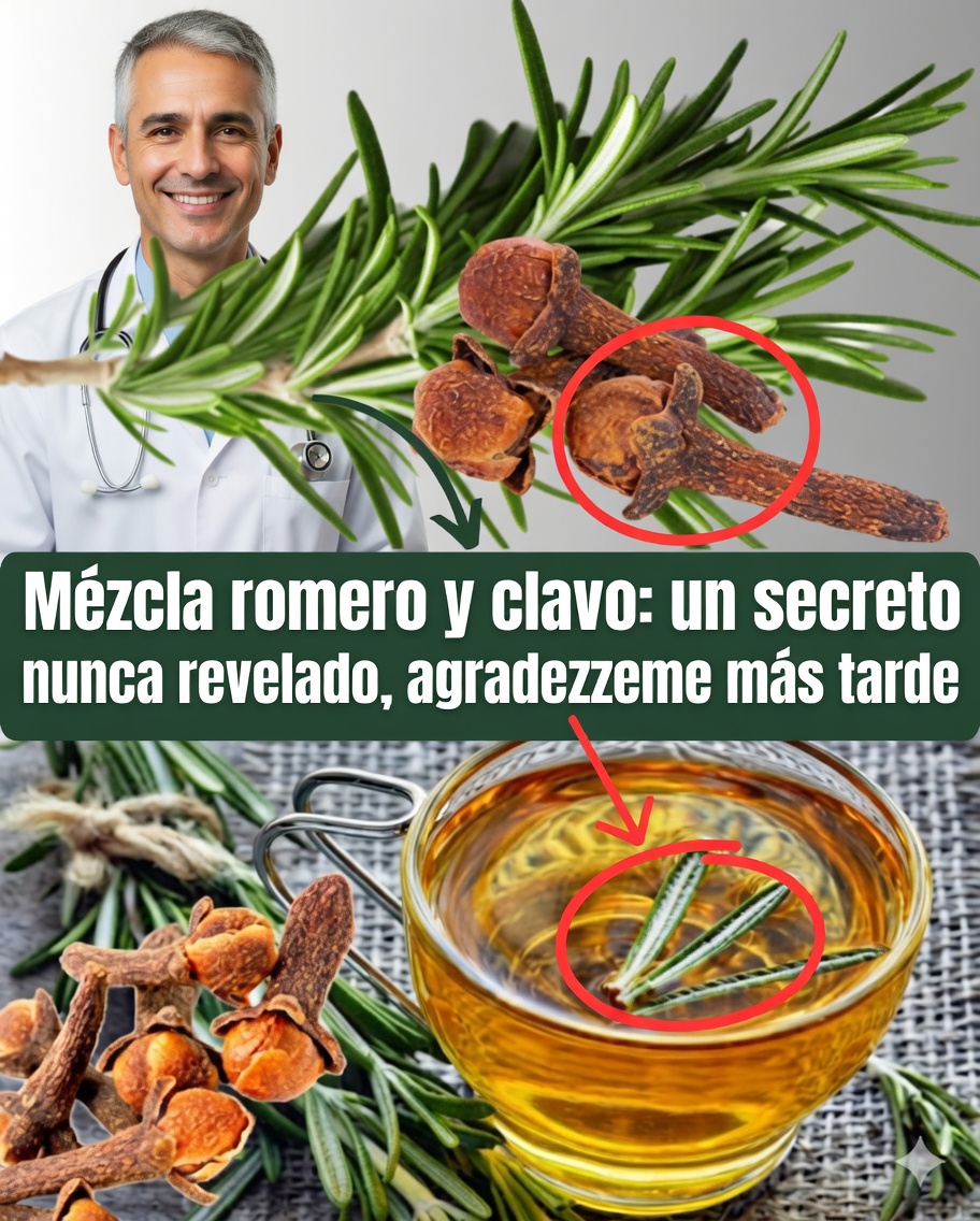 🌿 Romero y Clavos de Olor: Propiedades, Beneficios y Receta Natural que Sorprende a Todo el Mundo