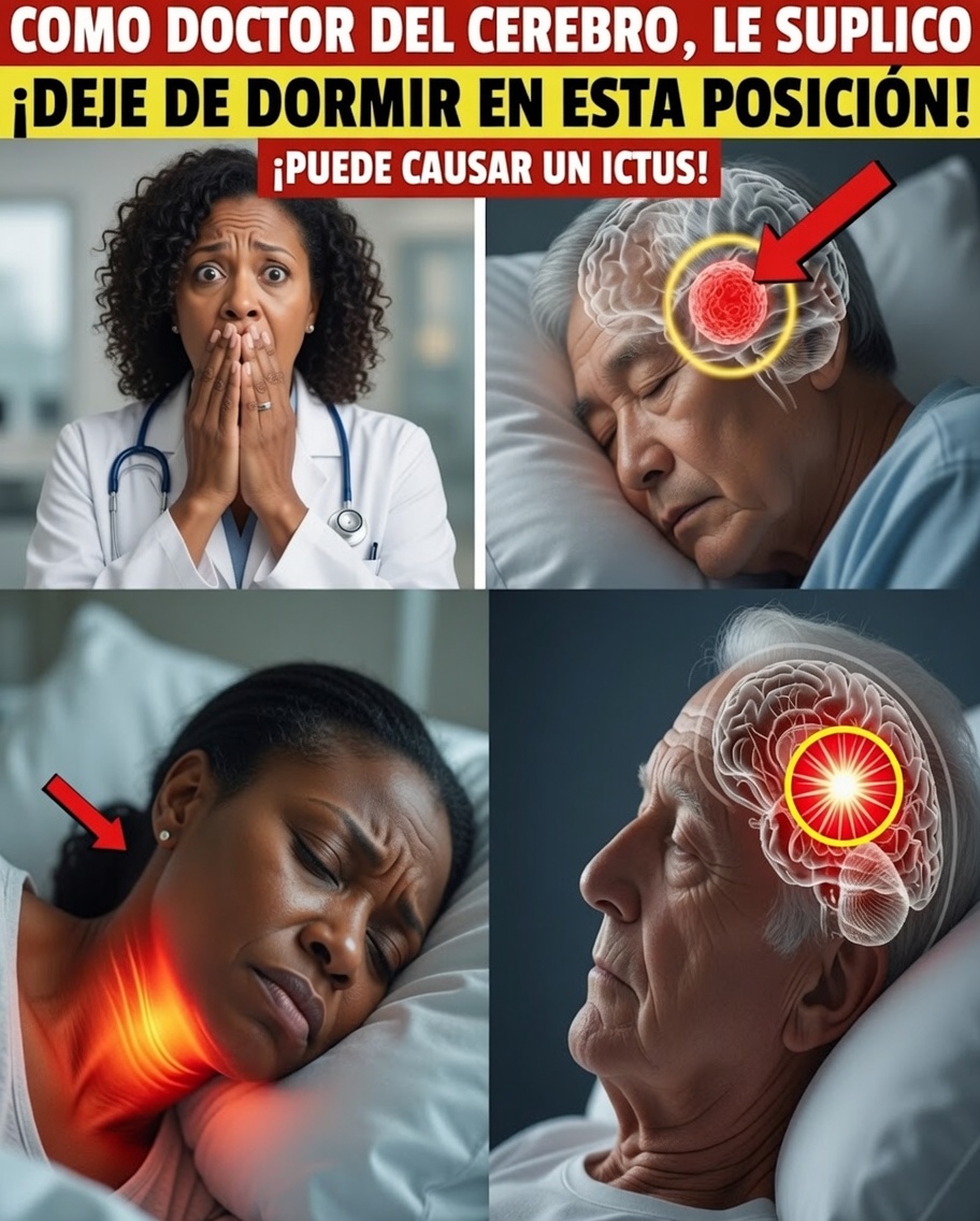 El Médico del Cerebro Alerta: Este Hábito de Sueño Puede Alterar tu Circulación Durante la Noche