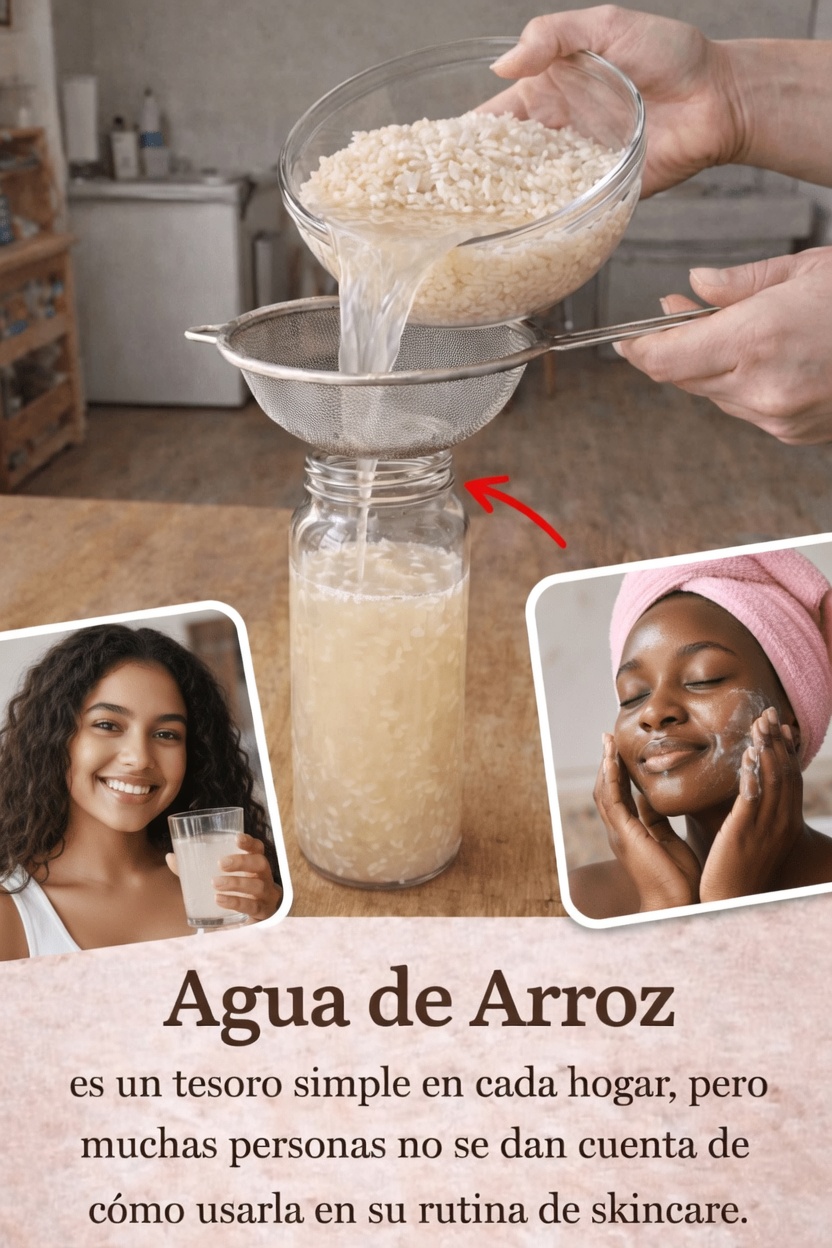 Descubre cómo usar el agua de arroz en tu rutina diaria de cuidado de la piel para lograr una piel más suave y radiante