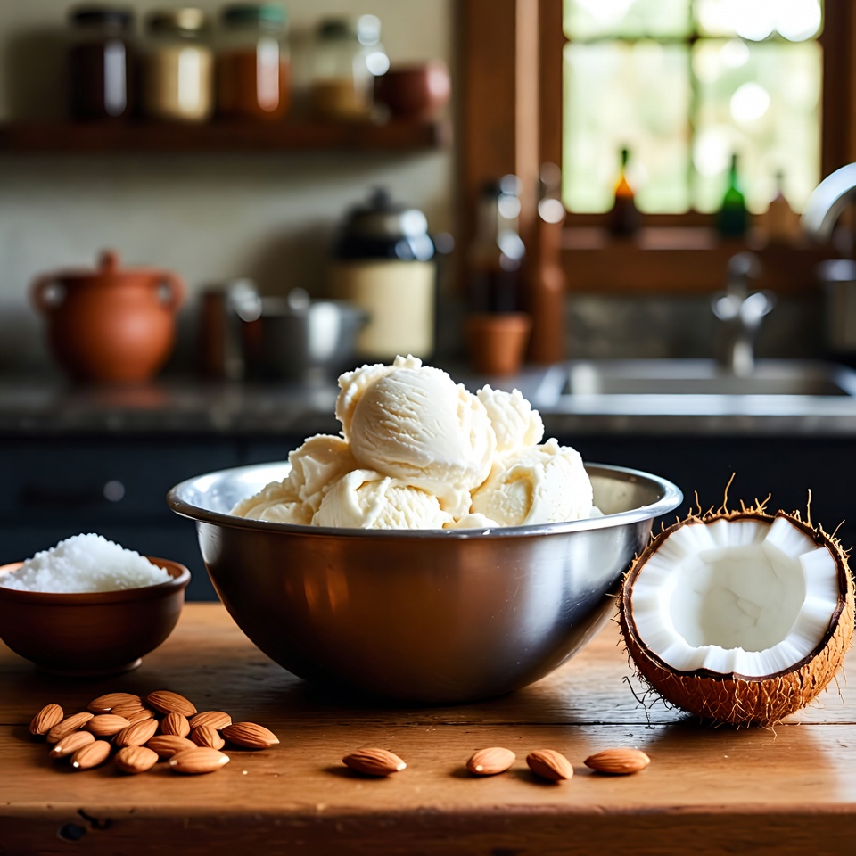 Receta sencilla de helado: solo 4 ingredientes, muy cremoso y de excelente rendimiento