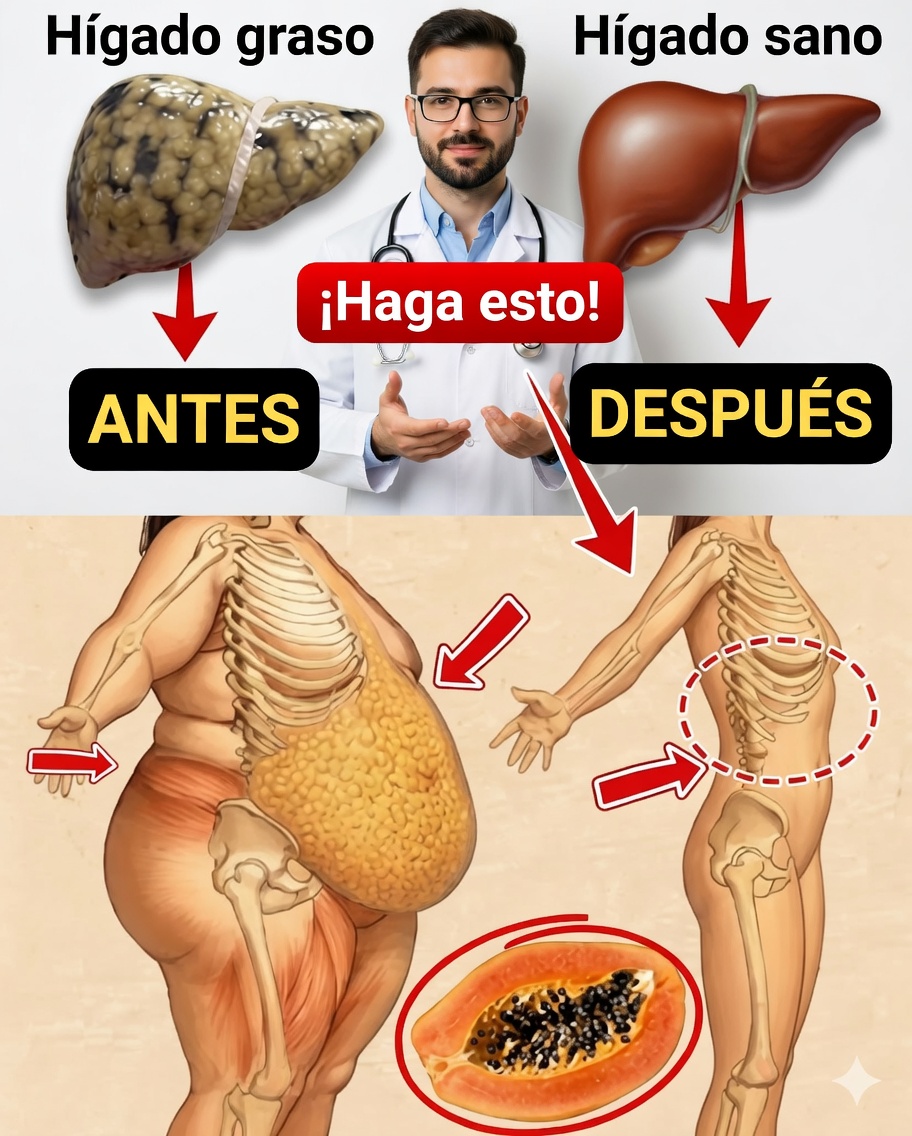 Semillas de papaya: ¿remedio natural contra el hígado graso y la fatiga crónica?