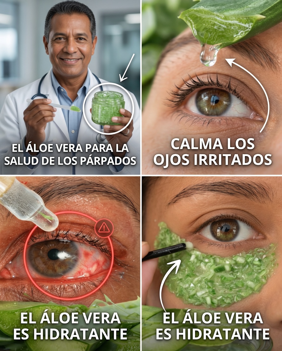 ¿Puede el aloe vera aliviar de forma suave los ojos secos, rojos e irritados?