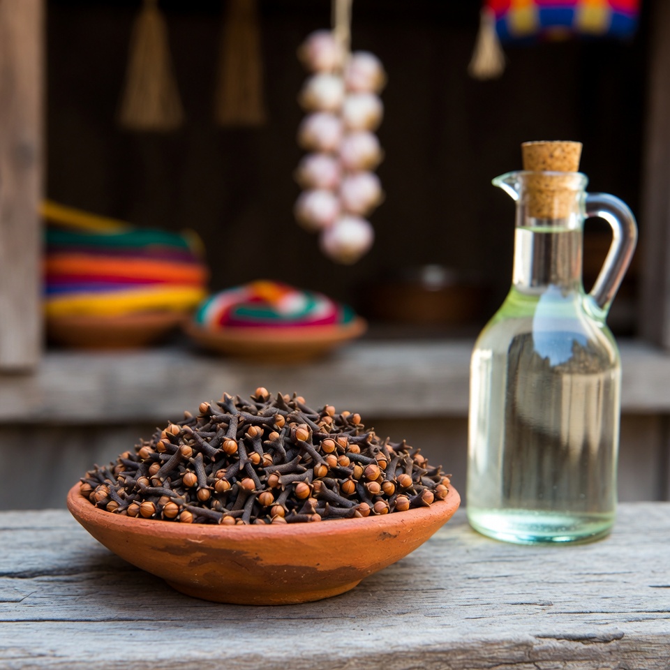 Clavos de olor en vinagre blanco: una combinación sorprendente y poderosa