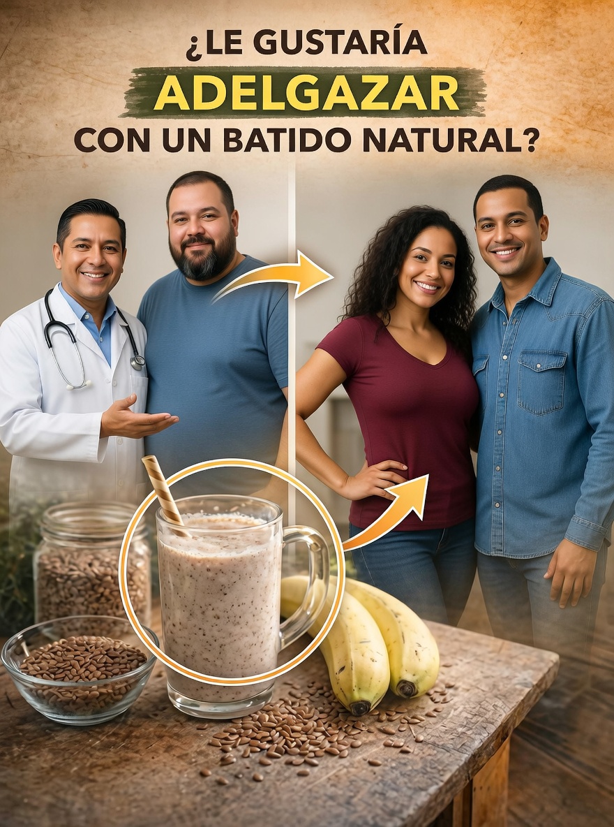 🍌 Batido de plátano, avena y chía: la receta energética ideal para empezar bien el día