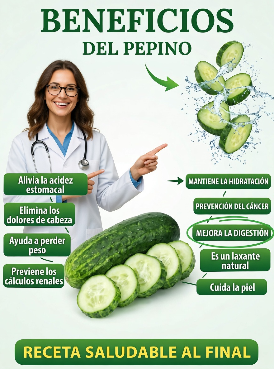 🥒🍋 Pepino y Limón: 7 Recetas Naturales para Transformar tu Salud