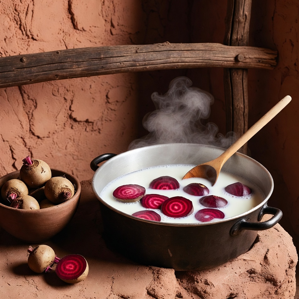 Ponemos remolachas en leche hirviendo: una receta sencilla y deliciosa