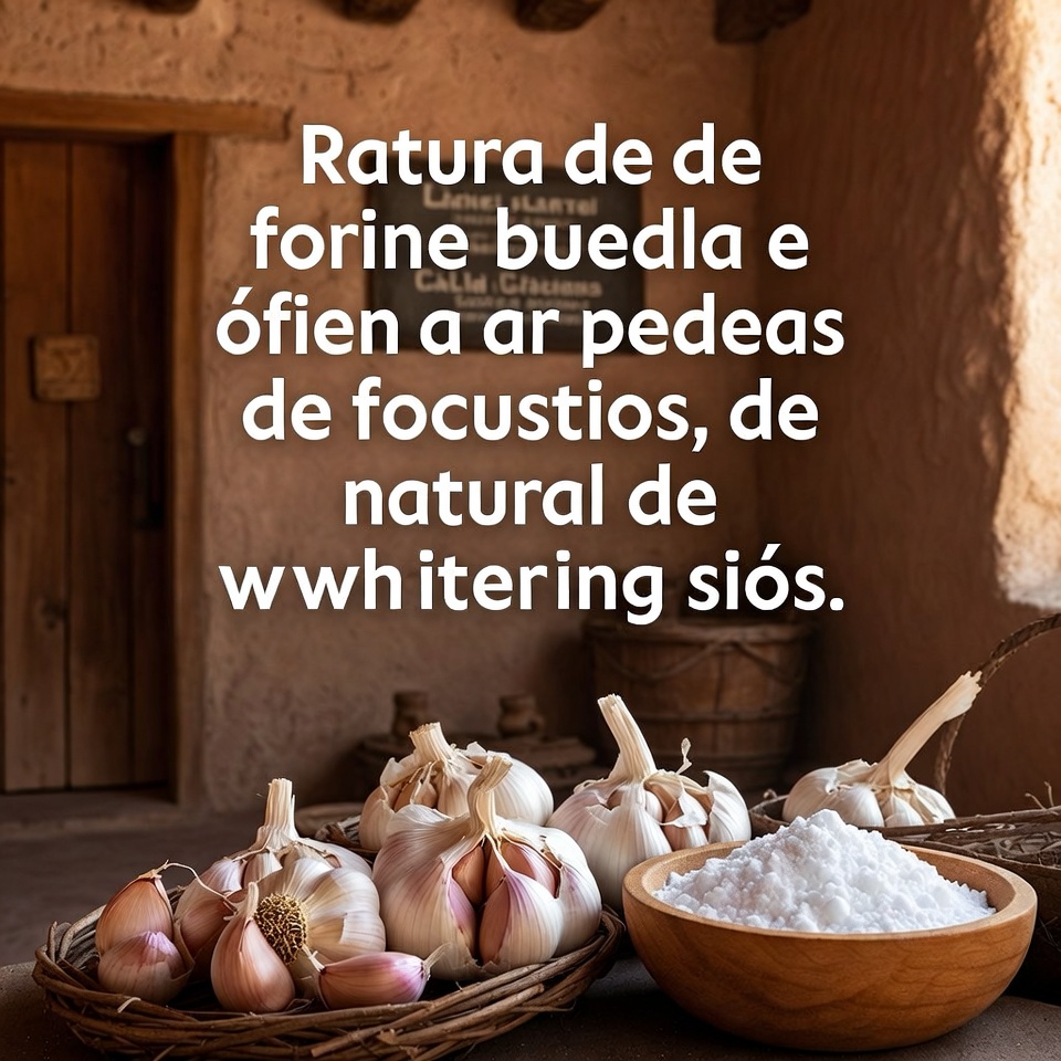 Blanquea los dientes de forma natural usando ajo y bicarbonato de sodio