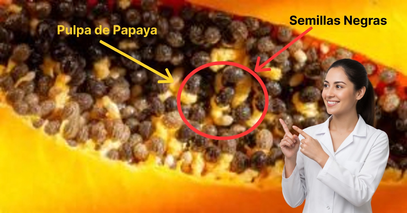 Semillas de papaya: cómo masticar cuatro al día y sus beneficios