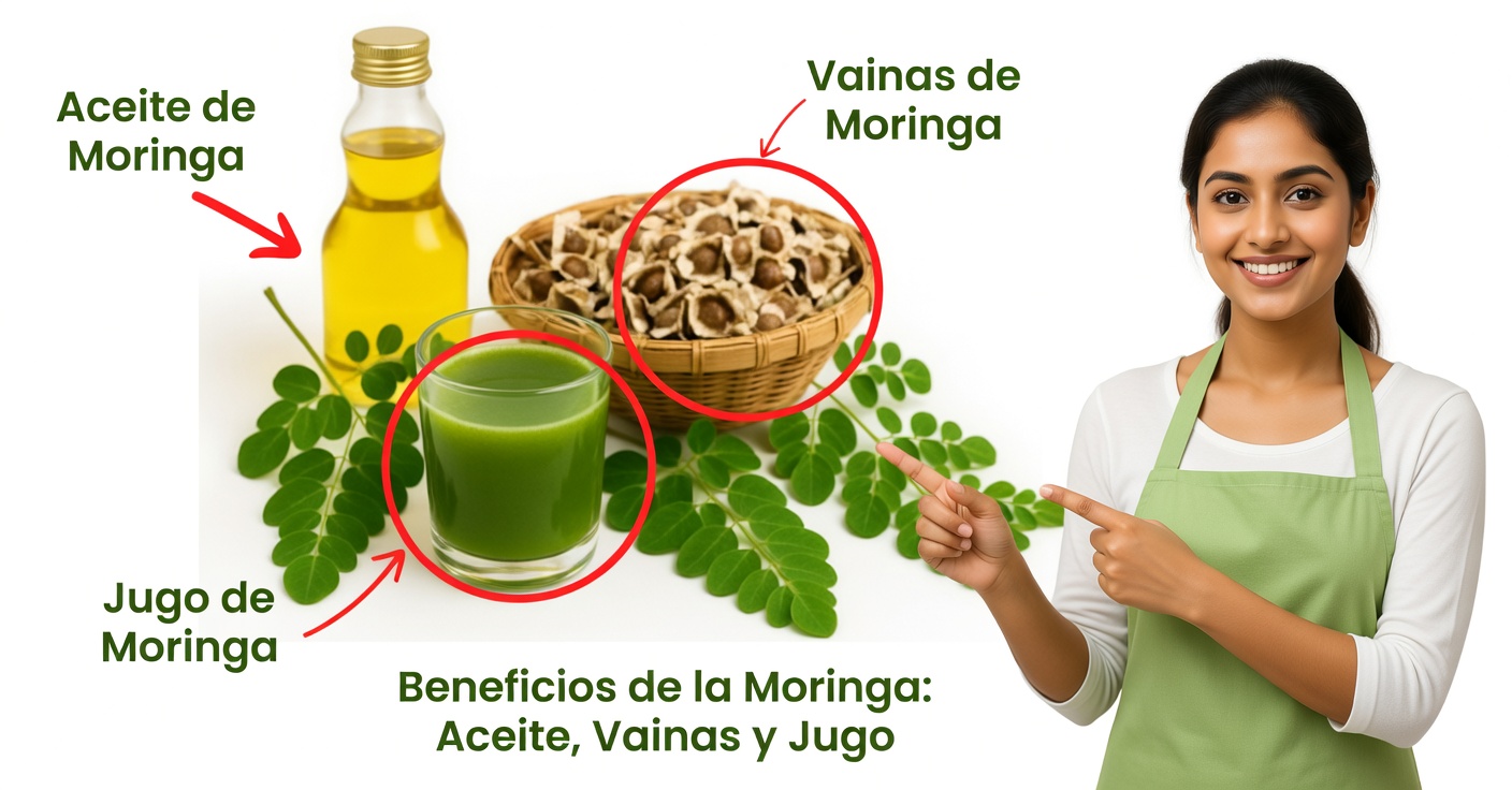 Moringa para la visión: beneficios y cómo usarla