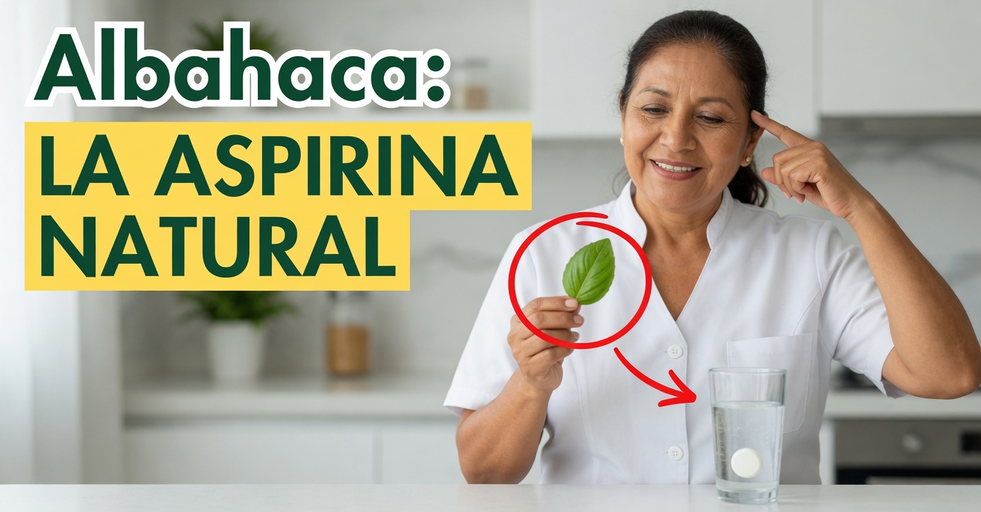 La albahaca como aspirina natural: beneficios y formas de usarla