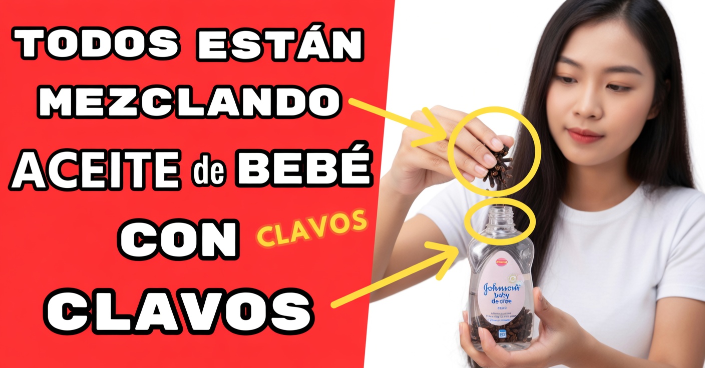 Aceite para Bebé con Clavos: Un Poderoso Remedio Natural