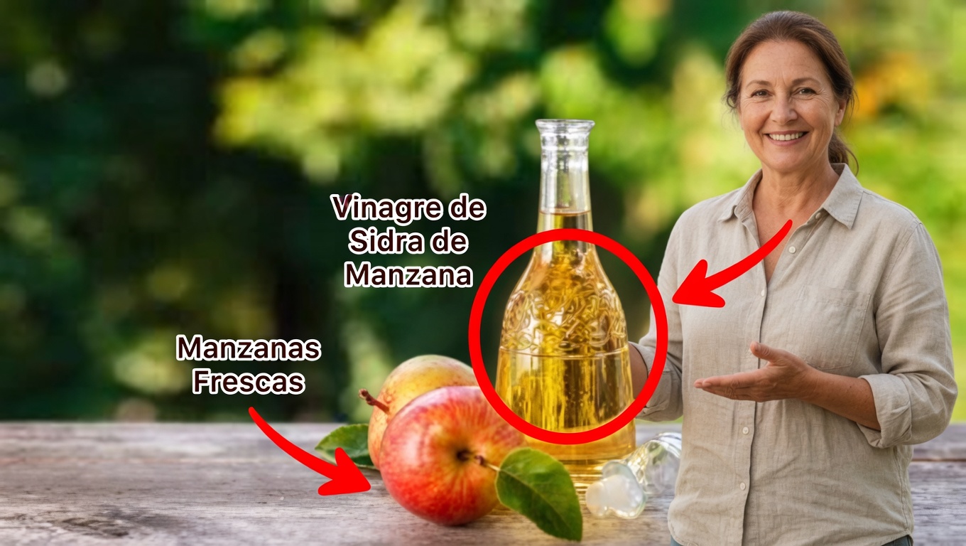Vinagre de sidra de manzana en ayunas para la circulación