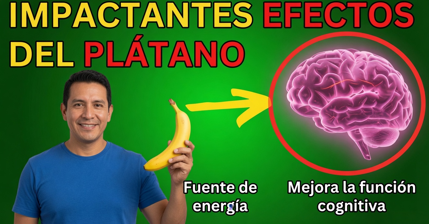 Comer 2 plátanos al día: beneficios sorprendentes para la salud
