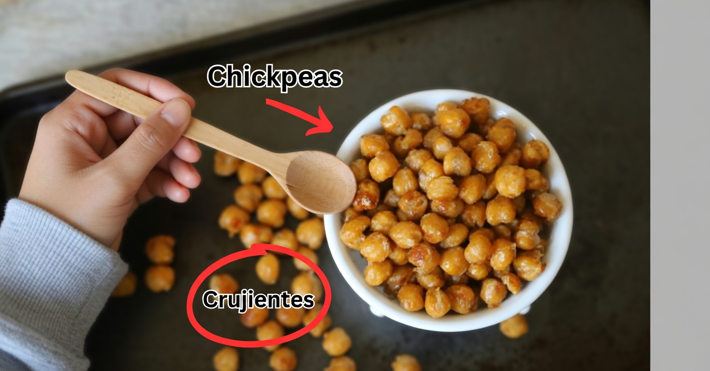 Garbanzos Horneados: Control Natural del Azúcar y el Colesterol