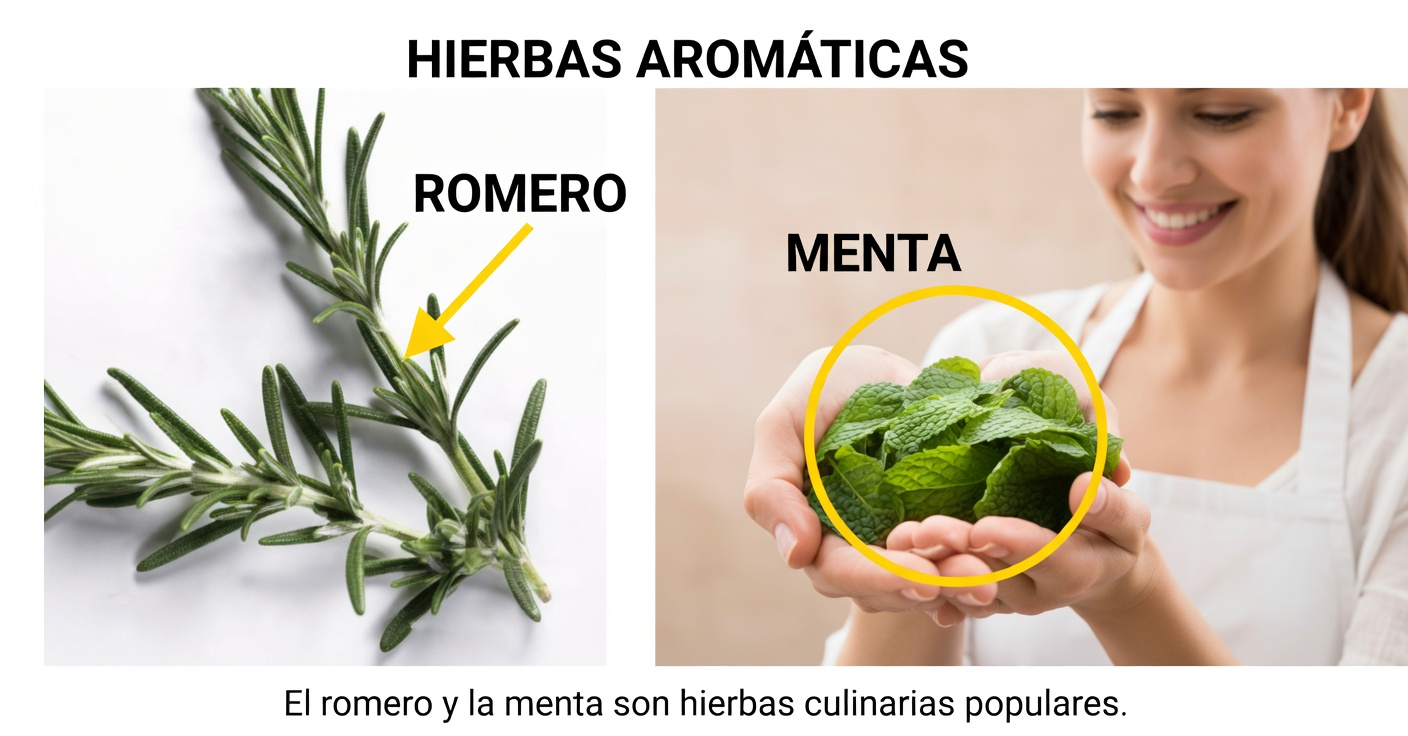 Hierbabuena y romero para el dolor articular