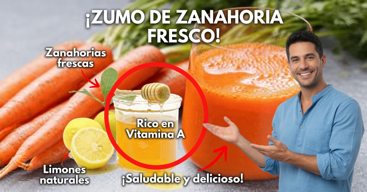 Depurar el hígado de forma natural con zanahoria, limón y miel