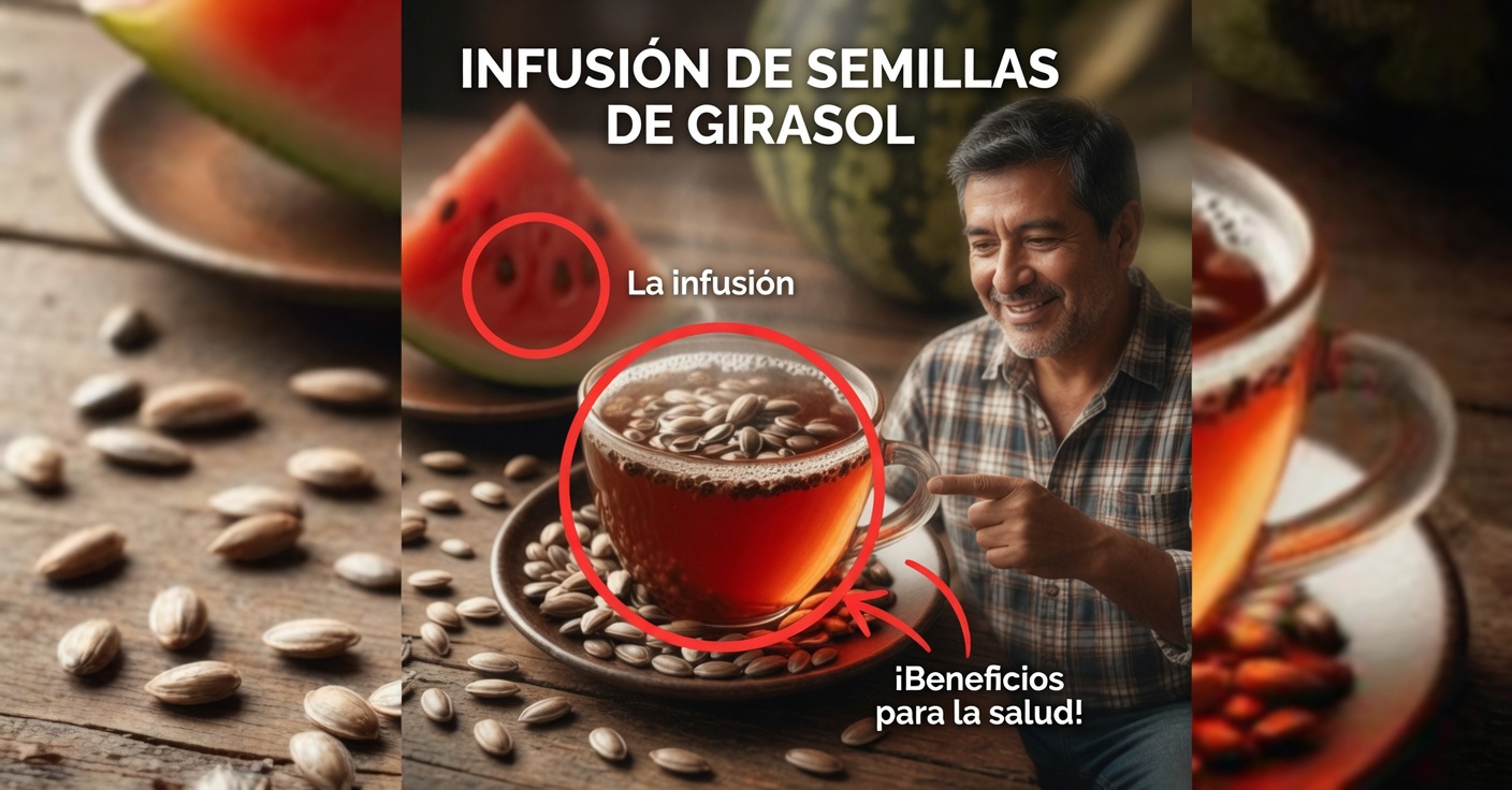 Té de semillas de sandía: para riñones y corazón