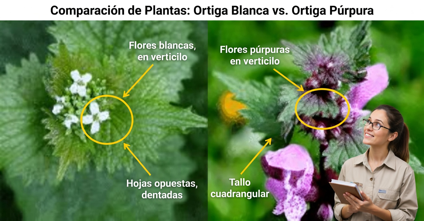 Ortiga muerta púrpura: beneficios y recetas naturales
