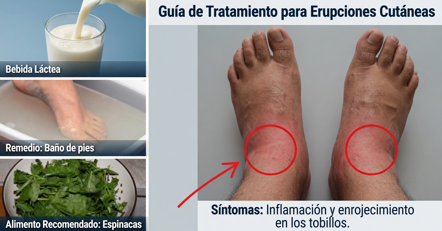 Hierbas para desinflamar los pies y mejorar la circulación