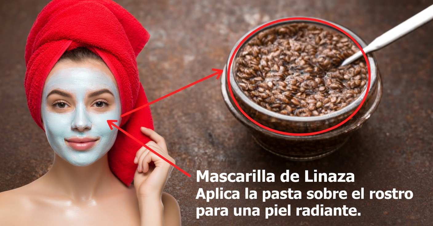 Mascarilla de linaza para manchas y arrugas