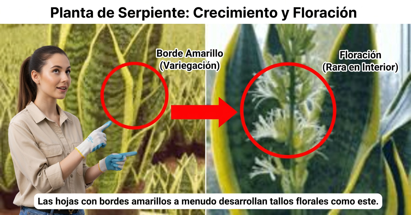 Descubre cómo hacer florecer la sansevieria o lengua de suegra muy bonita