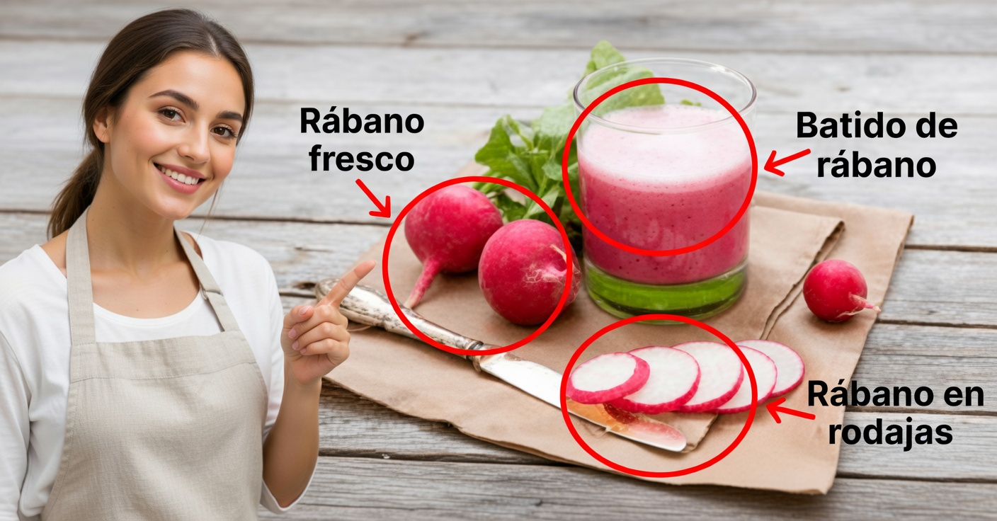 Rábano y tiroides: beneficios y receta de jugo saludable