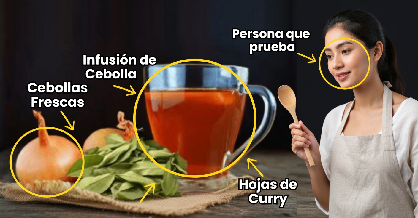 Té de cebolla y laurel para la tos: remedio natural para limpiar los pulmones