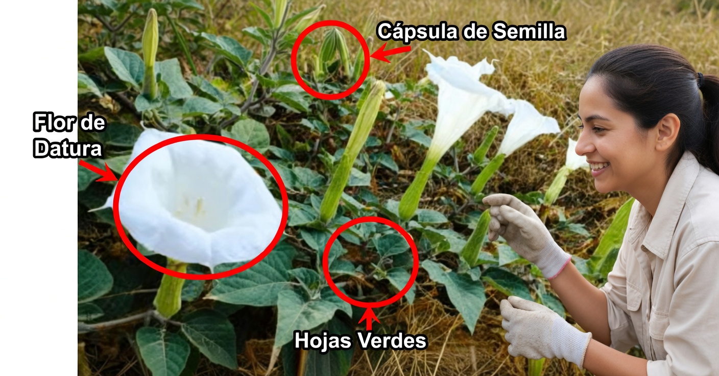 Datura o flor de campana: 10 razones para no tenerla en tu jardín