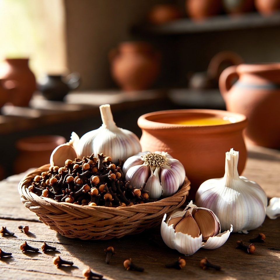 Clavos de olor, ajo y miel: un potente remedio natural
