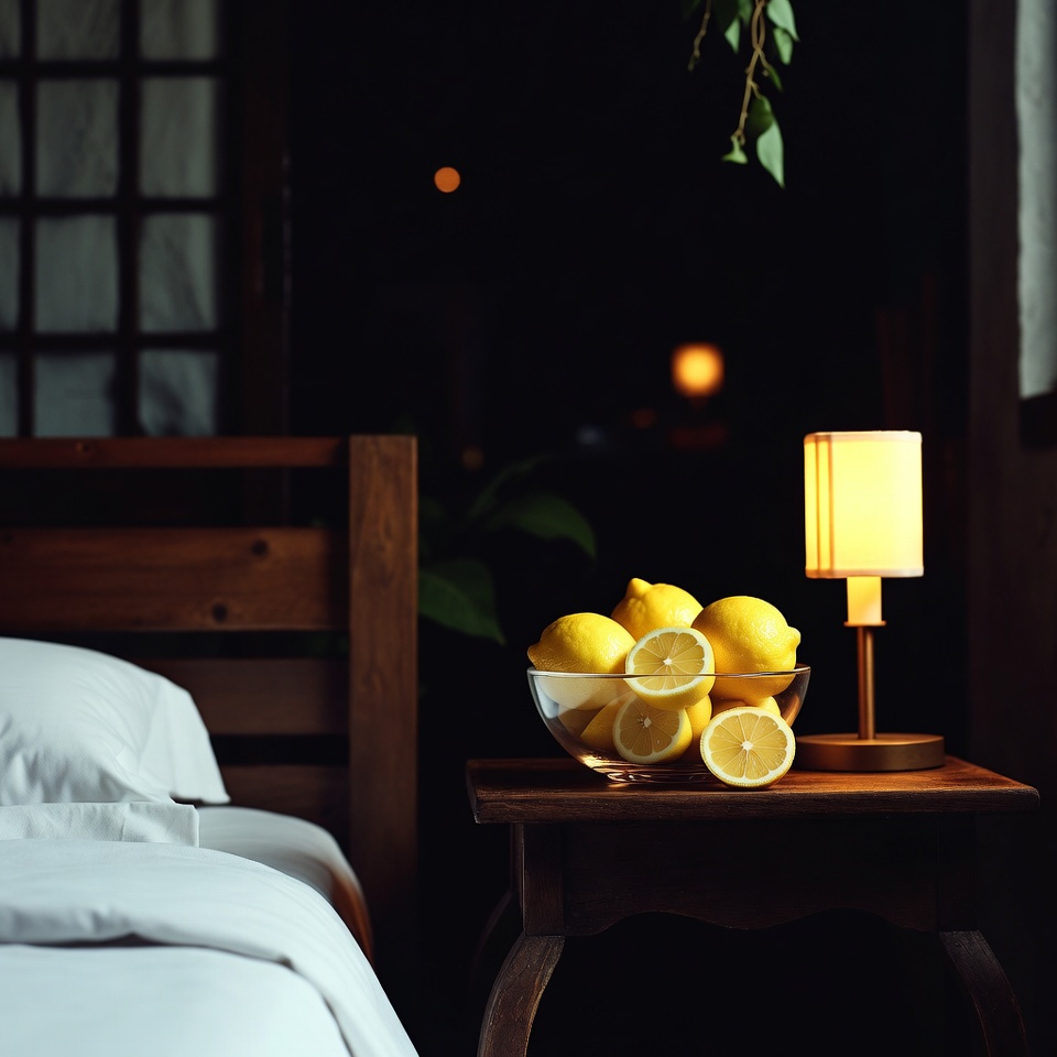 Por qué deberías colocar rodajas de limón junto a tu cama por la noche