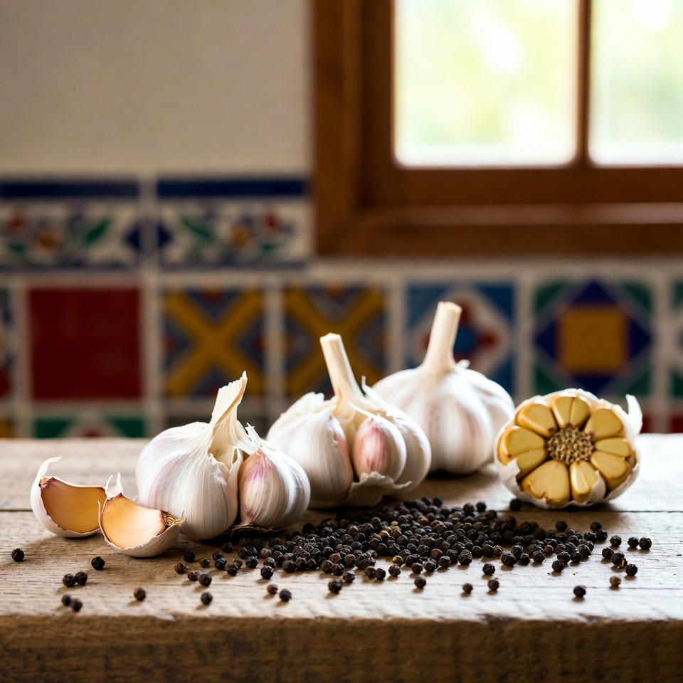 El poder curativo del ajo y la pimienta negra para el dolor de piernas, reumatismo, várices y artritis